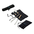 3 Piece Roll Up BBQ Set